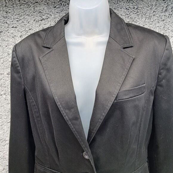 Worthington Stretch Woman's 10 Blazer. Shoulder Pads, 2 Button Front. 80's, Y2K. - Picture 12 of 13